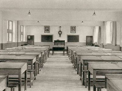 1936 - La salle d'étude